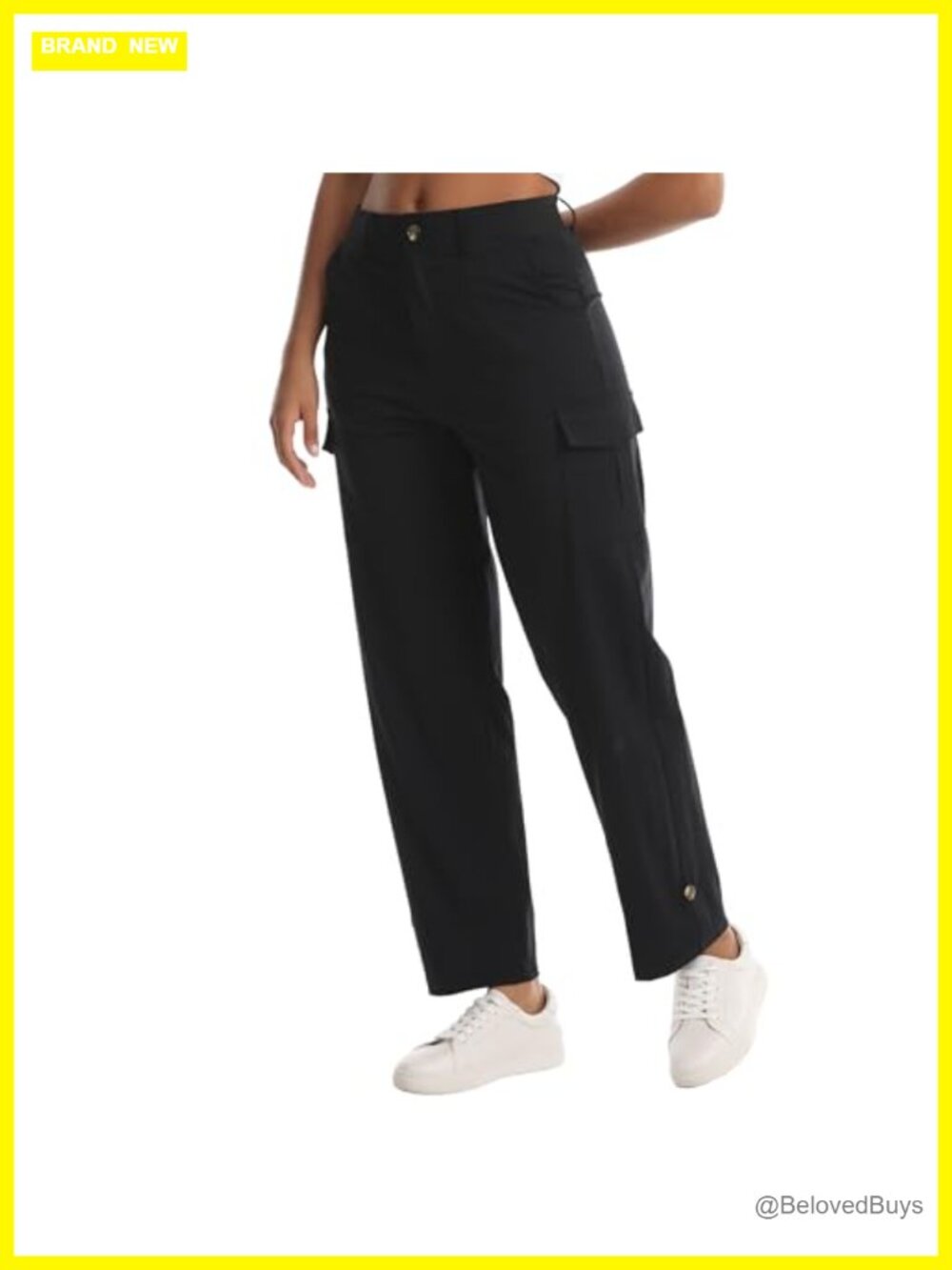 Women's Quick Dry Lightweight Hiking Capri Cargo Pants